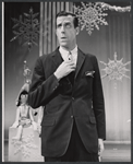 Fred Gwynne in the stage production Here's Love
