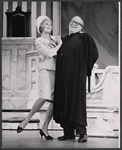 Janis Paige and Cliff Hall in the stage production Here's Love
