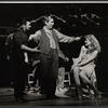 Melina Mercouri and ensemble in the stage production Illya Darling