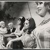 Despo, Joe E. Marks [left] and ensemble in the stage production Illya Darling