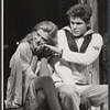 Melina Mercouri and unidentified in the stage production Illya Darling