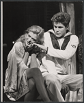 Melina Mercouri and unidentified in the stage production Illya Darling