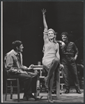 Orson Bean, Melina Mercouri and ensemble in the stage production Illya Darling