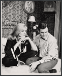 Melina Mercouri and Orson Bean in the stage production Illya Darling