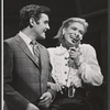 Orson Bean and Melina Mercouri in the stage production Illya Darling