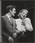 Orson Bean and Melina Mercouri in the stage production Illya Darling