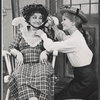 Patsy Kelly and Debbie Reynolds in the stage production Irene