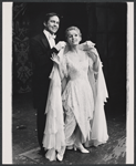 Ron Husmann and Debbie Reynolds in the stage production Irene