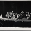 Ensemble in the stage production Irene