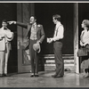 Ted Pugh, George S. Irving, Monte Markham and Debbie Reynolds in the stage production Irene