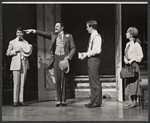 Ted Pugh, George S. Irving, Monte Markham and Debbie Reynolds in the stage production Irene