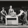 Debbie Reynolds and ensemble in the stage production Irene