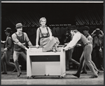 Debbie Reynolds and ensemble in the stage production Irene