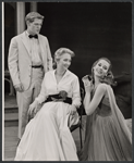 James MacArthur, Celeste Holm and Jane Fonda in the stage production Invitation to a March