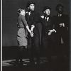 Keith Michell [center] and ensemble in the stage production Irma La Douce