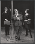 Keith Michell, Clive Revill and Elizabeth Seal in the stage production Irma La Douce