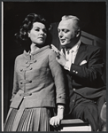 Patricia Marand and Jack Cassidy in the stage production It's a Bird..it's a plane..it's Superman