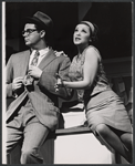 Bob Holiday and Linda Lavin in the stage production It's a Bird..it's a plane...it's Superman