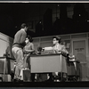 Bob Holiday and ensemble in the stage production It's a Bird..it's a plane...it's Superman