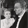 Jennifer Hilary and John Gielgud in the stage production Ivanov