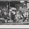 Adelaide Hall and ensemble in the 1957 stage production Jamaica