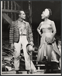 Ricardo Montalban and Lena Horne in the 1957 stage production Jamaica