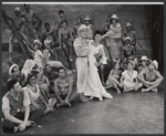 Ricardo Montalban, Lena Horne, Augustine "Augie" Rios and ensemble in the 1957 stage production Jamaica