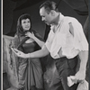 Lena Horne and Joe Adams in the 1957 stage production Jamaica