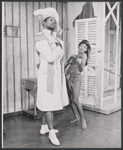 Ossie Davis and unidentified in the 1957 stage production Jamaica