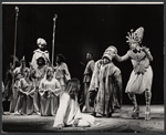 Jeff Fineholt [front] and unidentified others in the stage production Jesus Christ Superstar