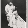 Dennis Cooley and Marta Heflin in the stage production Jesus Christ Superstar