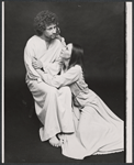 Dennis Cooley and Marta Heflin in the stage production Jesus Christ Superstar