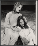 Marta Heflin and Jeff Fineholt in the stage production Jesus Christ Superstar