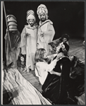 Jeff Fineholt, Barry Dennen [right] and unidentified others in the stage production Jesus Christ Superstar