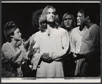 Jeff Fineholt [center] and unidentified others in the stage production Jesus Christ Superstar