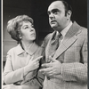 Doris Roberts and James Coco in the stage production Last of the Red Hot Lovers