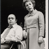 James Coco and Doris Roberts in the stage production Last of the Red Hot Lovers