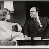 Linda Lavin and James Coco in the stage production Last of the Red Hot Lovers