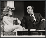 Linda Lavin and James Coco in the stage production Last of the Red Hot Lovers