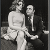 Linda Lavin and James Coco in the stage production Last of the Red Hot Lovers