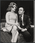 Linda Lavin and James Coco in the stage production Last of the Red Hot Lovers