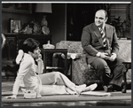 Marcia Rodd and James Coco in the stage production Last of the Red Hot Lovers