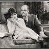 Marcia Rodd and James Coco in the stage production Last of the Red Hot Lovers