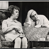 Doris Roberts and James Coco in the stage production Last of the Red Hot Lovers