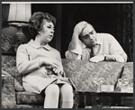 Doris Roberts and James Coco in the stage production Last of the Red Hot Lovers