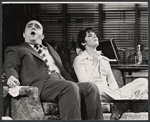 James Coco and Marcia Rodd in the stage production Last of the Red Hot Lovers
