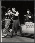 Paul B. Price, James Broderick and Sandy Dennis in the stage production Let me Hear You Smile