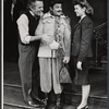 James Broderick, Paul B. Price and Sandy Dennis in the stage production Let me Hear You Smile