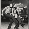 Paul B. Price and Sandy Dennis in the stage production Let me Hear You Smile