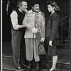 James Broderick, Paul B. Price and Sandy Dennis in the stage production Let me Hear You Smile